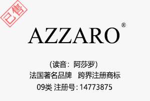 AZZARO,9类商标,集成电路芯片商标