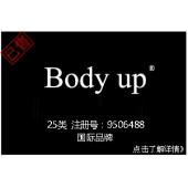 【已售】Body up,服装品牌,25类服装商标